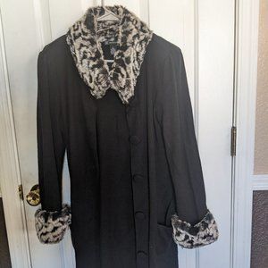 INC International Concepts Faux fur jacket